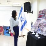 Verónica Abad, vicepresidenta de la República, se presentó en la embajada de Israel